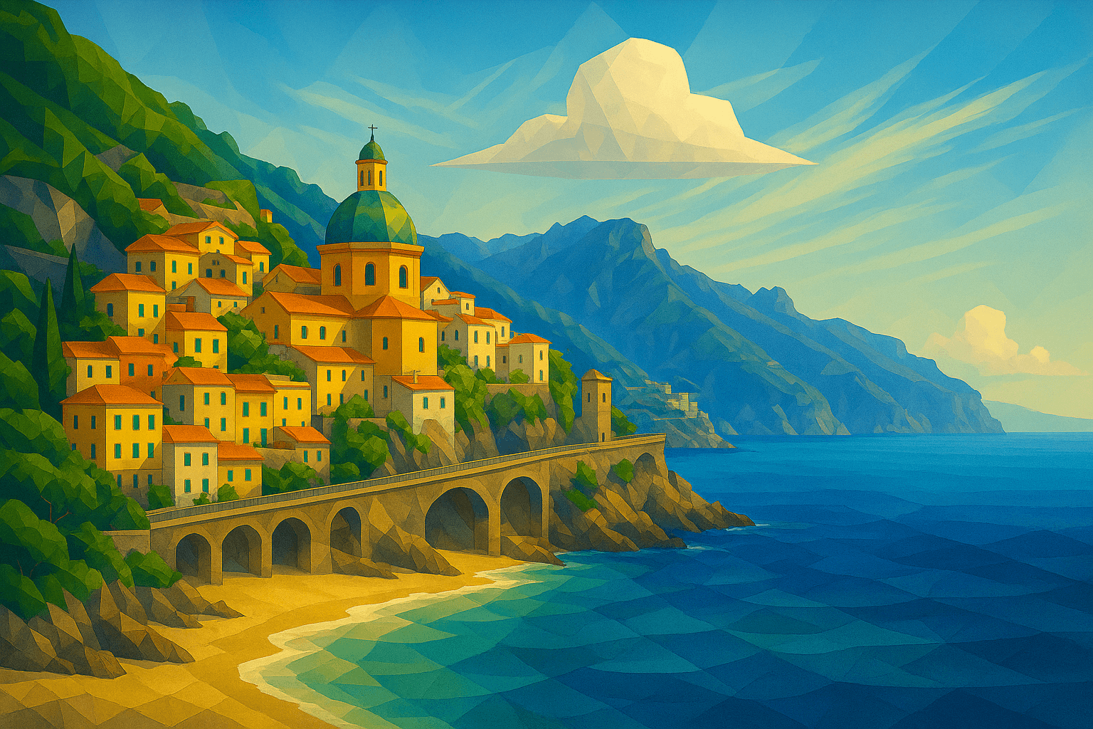 Amalfi Küste Icon
